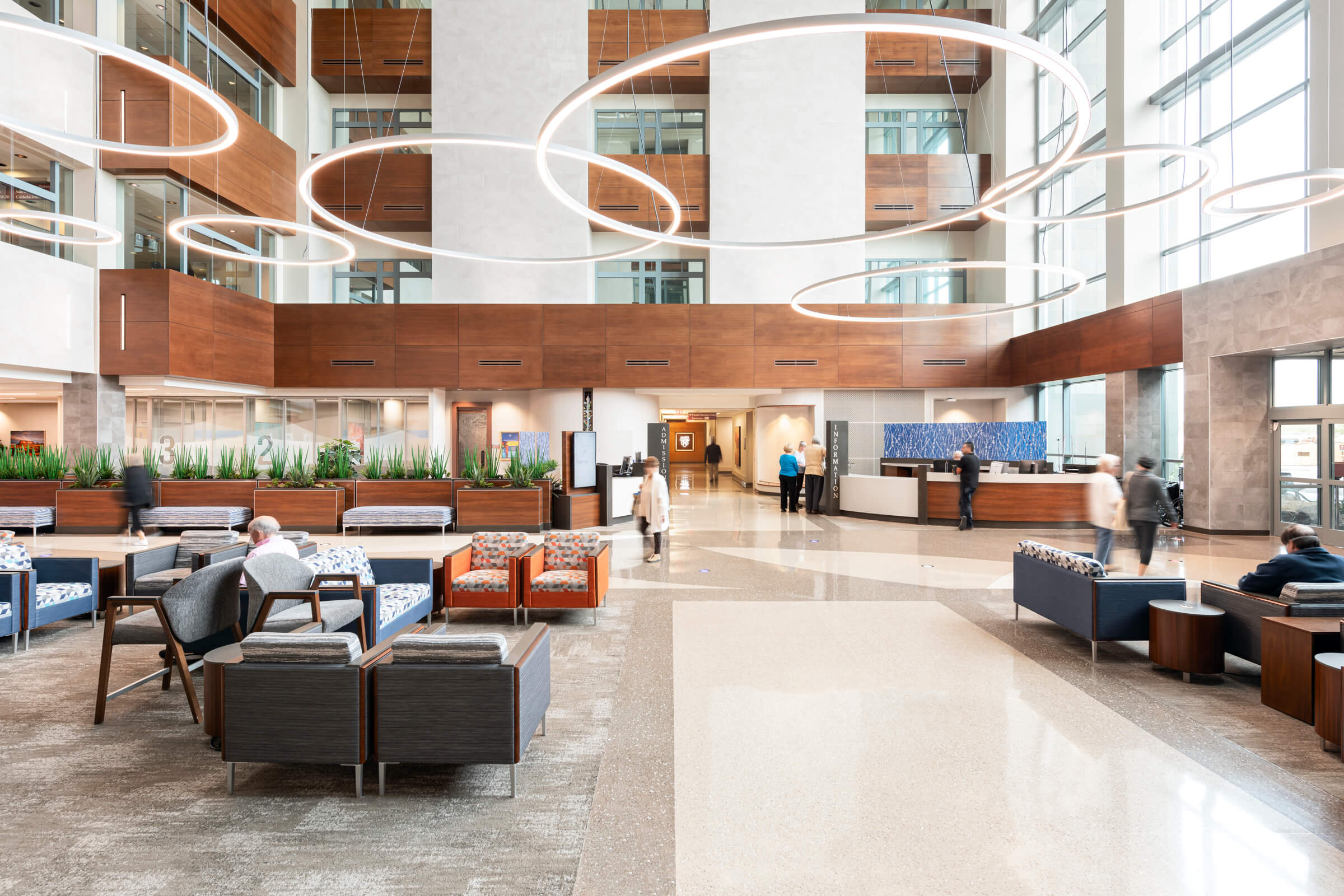 Institutional and civic interior